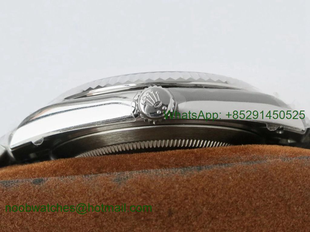 Replica Rolex DateJust 41mm 126334 VRF 1:1 Best 904L Steel Black Diamond Dial Jubilee Bracelet A3235