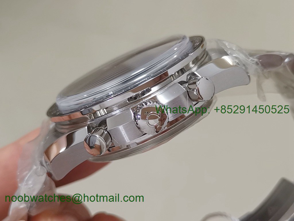 Replica OMEGA Speedmaster Moonwatch OMF 1:1 Best Black Dial SS Bracelet A9900