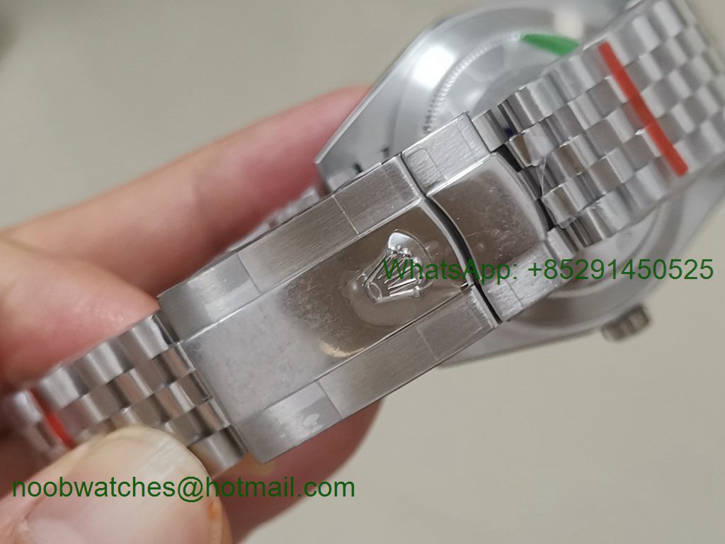 Replica Rolex DateJust 41mm 126334 Wimbledon BP Factory Best Jubilee Bracelet A2813