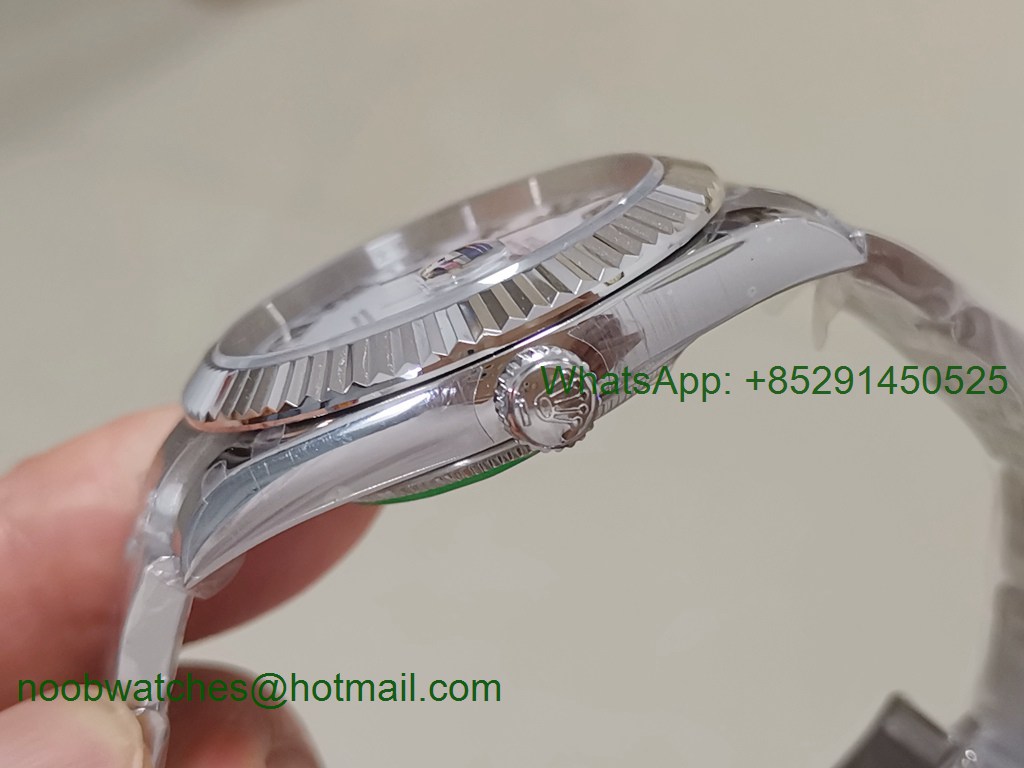 Replica Rolex DateJust 41mm 126334 BP Factory Best White Roman Dial Oyster Bracelet A2824 