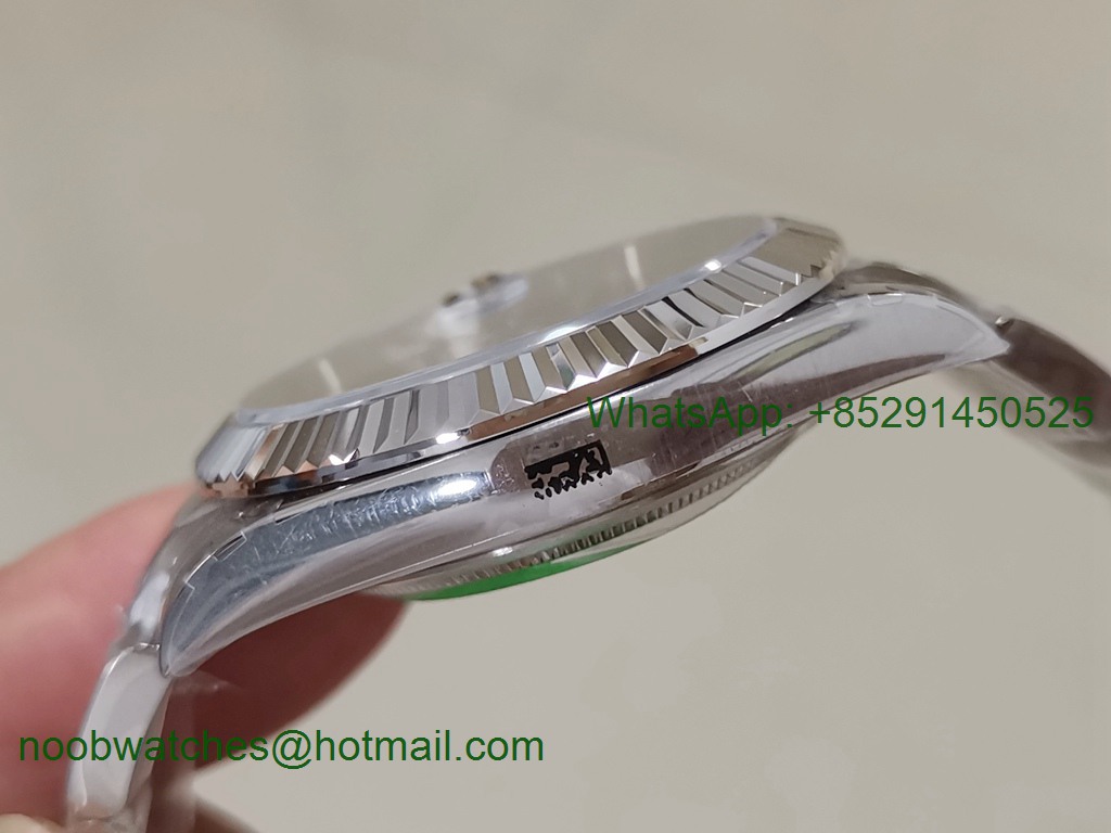 Replica Rolex DateJust 41mm 126334 BP Factory Best Gray Dial Oyster Bracelet A2813