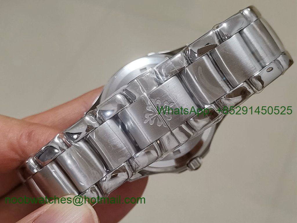 Replica Patek Philippe Aquanaut 5167 SS 3KF 3K Factory 1:1 Best Edition Gray Dial on SS Bracelet A324 Super Clone