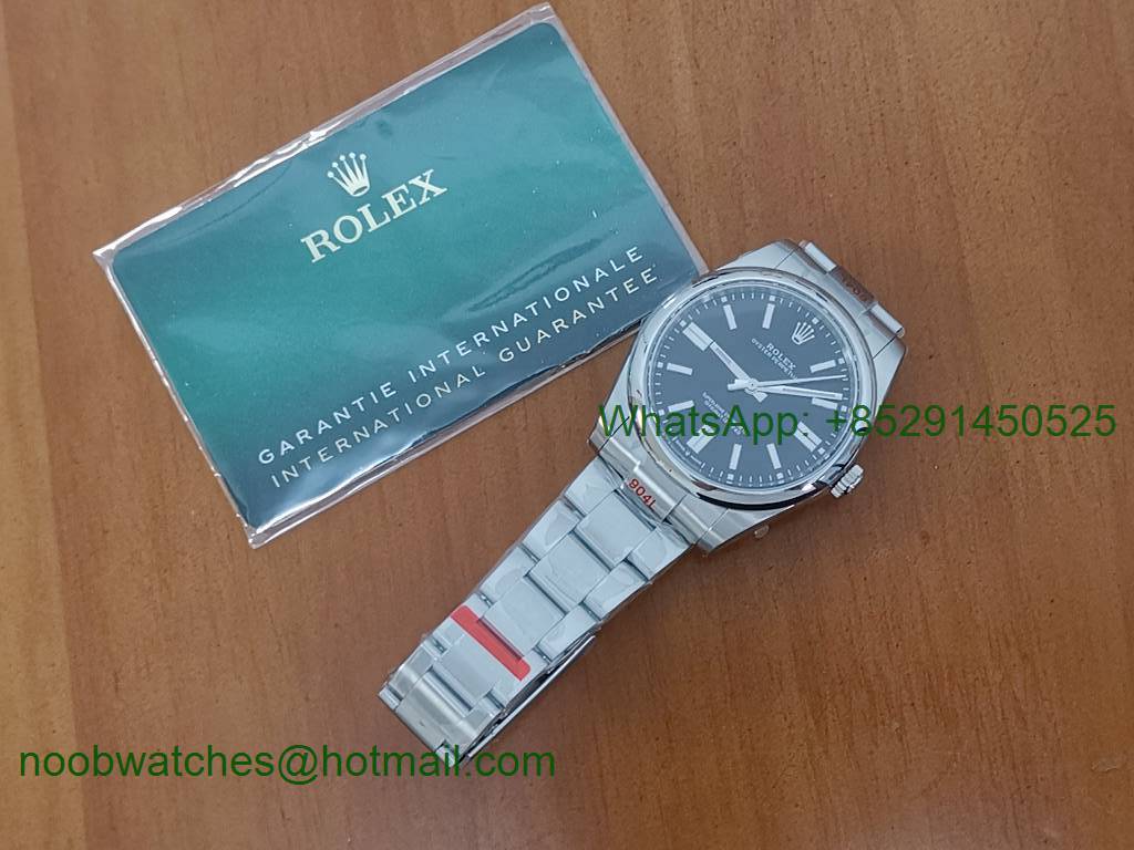 Replica Rolex Oyster Perpetual 41mm 124300 EWF 1:1 Best Black Dial A3230