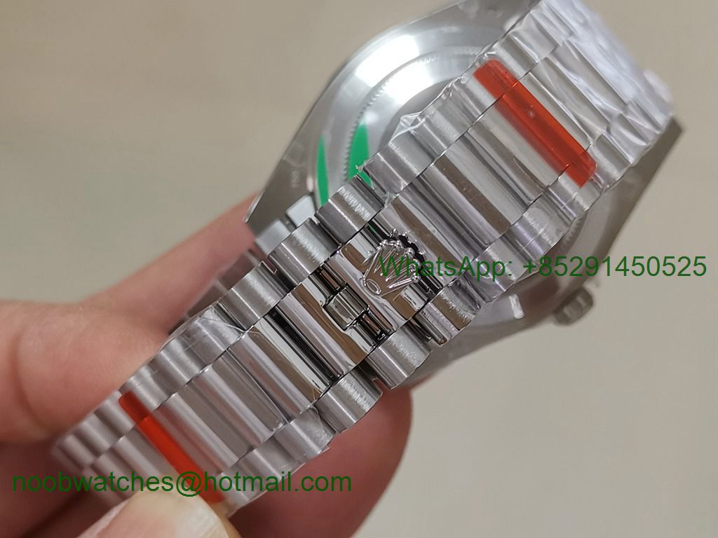 Replica Rolex DayDate 40mm Oliver Green Dial EWF A3255 Mod