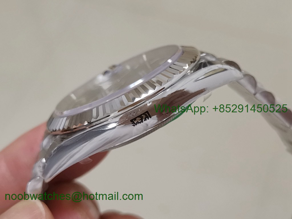 Replica Rolex DayDate 40mm Gray Dial EWF A3255 Mod