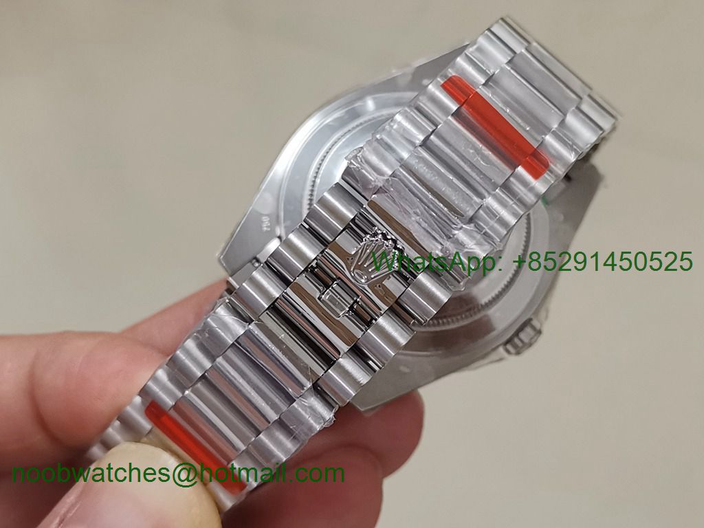 Replica Rolex DayDate 40mm Black Diamond Dial EWF A3255 Mod