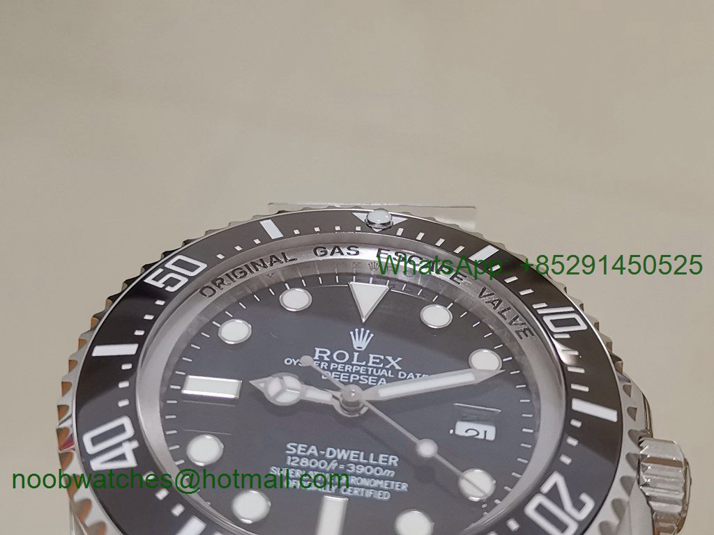 Replica Rolex Sea-Dweller Deepsea 126660 ARF 1:1 Best 904L Black Dial 2824 V3