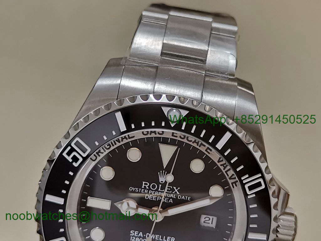 Replica Rolex Sea-Dweller Deepsea 126660 ARF 1:1 Best 904L Black Dial 2824 V3