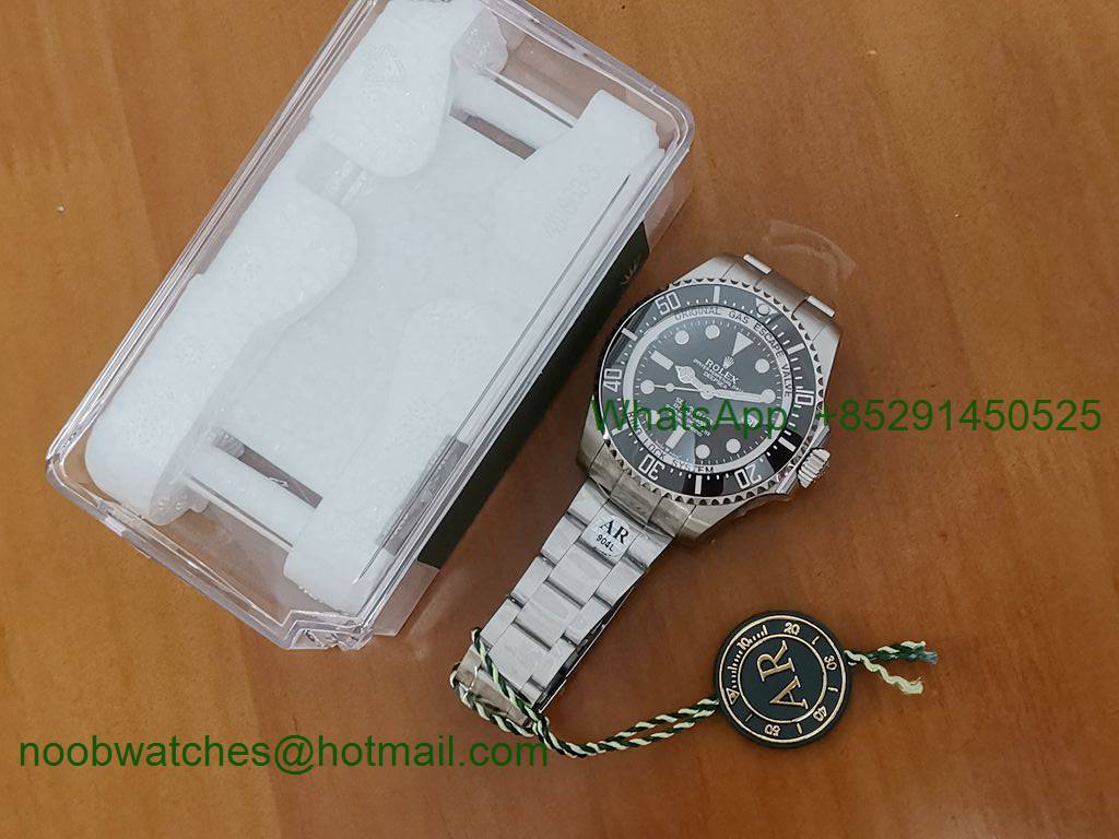 Replica Rolex Sea-Dweller Deepsea 126660 ARF 1:1 Best 904L Black Dial 2824 V3