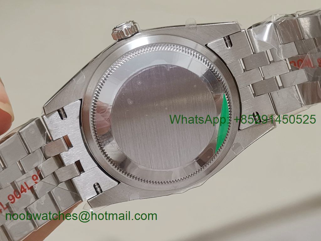 Replica Rolex Datejust 36mm Green Motif Dial 2021 EWF on Julibee Bracelet