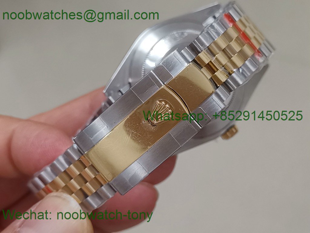 Replica Rolex DateJust 41mm 126333 904L 2tone Yellow Gold/Steel GMF 1:1 Best YG Dial 3235