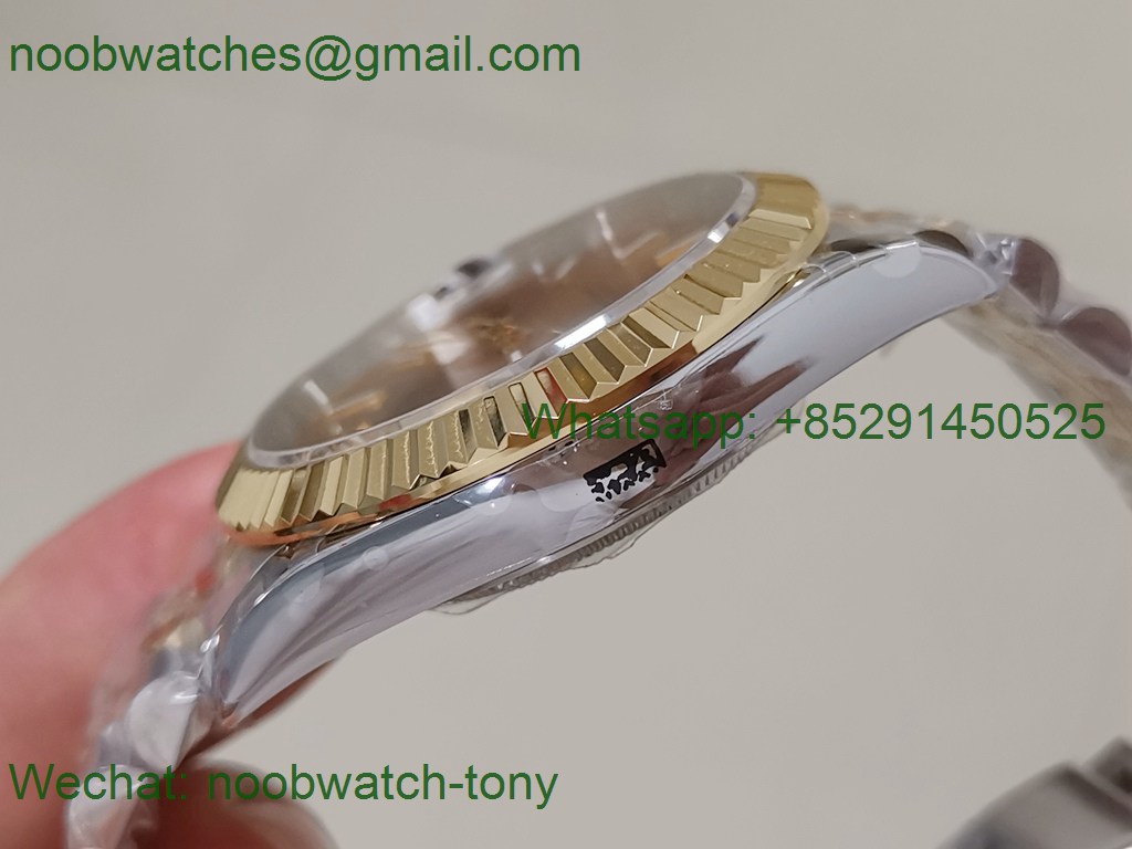 Replica Rolex DateJust 41mm 126333 904L 2tone Yellow Gold/Steel GMF 1:1 Best YG Dial 3235