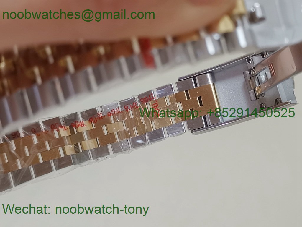 Replica Rolex DateJust 41mm 126333 904L 2tone Yellow Gold/Steel GMF 1:1 Best YG Dial 3235