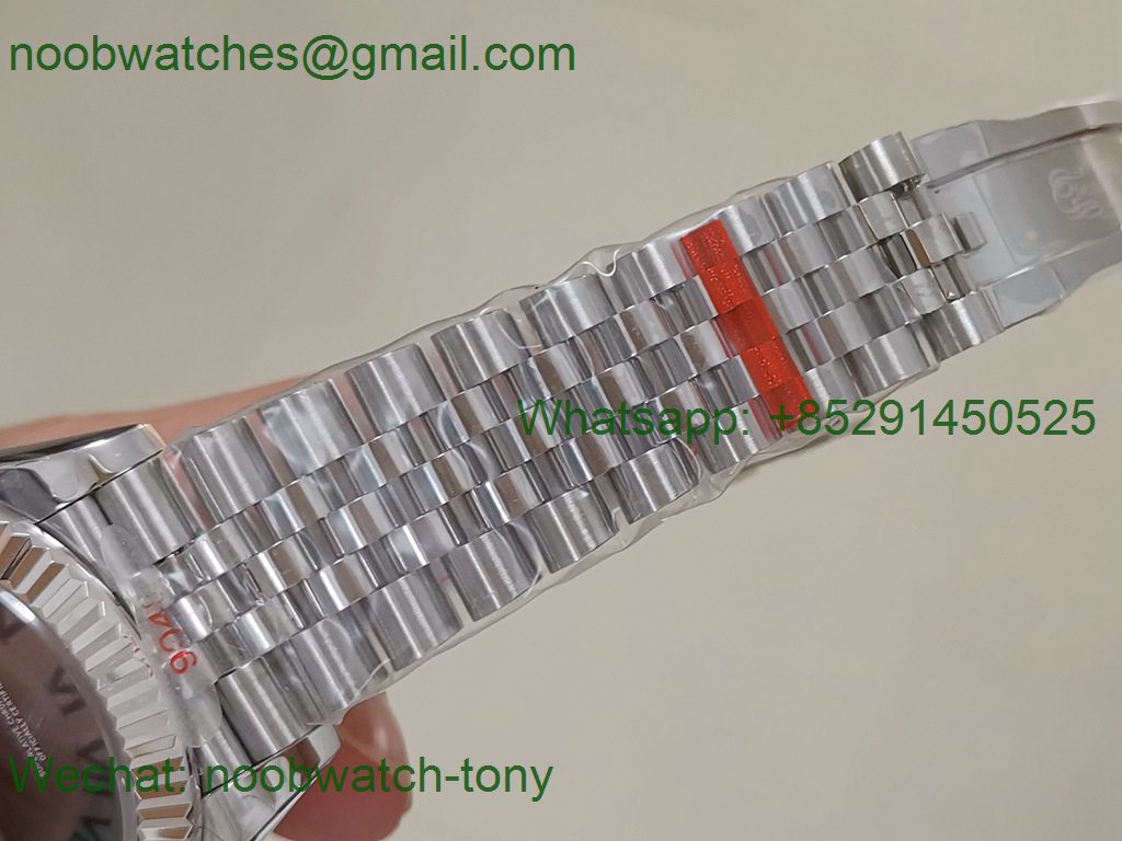 Replica Rolex Datejust 41mm 126334 Wembledon Dark Rhodium 904L Steel GMF 1:1 SA3235