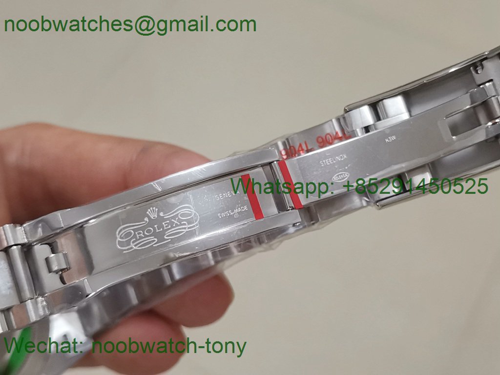 Replica Rolex Datejust 41mm 126334 Wembledon Dark Rhodium 904L Steel GMF 1:1 SA3235
