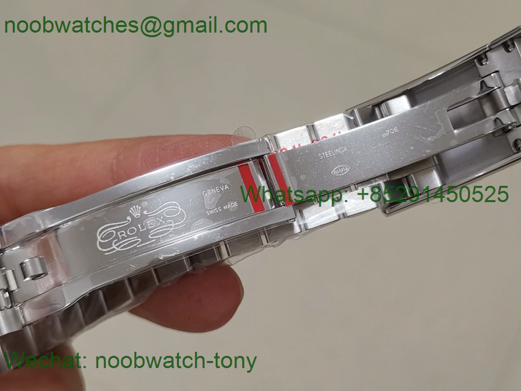 Replica Rolex Datejust 41mm 126334 Dark Rhodium 904L Steel GMF 1:1 SA3235