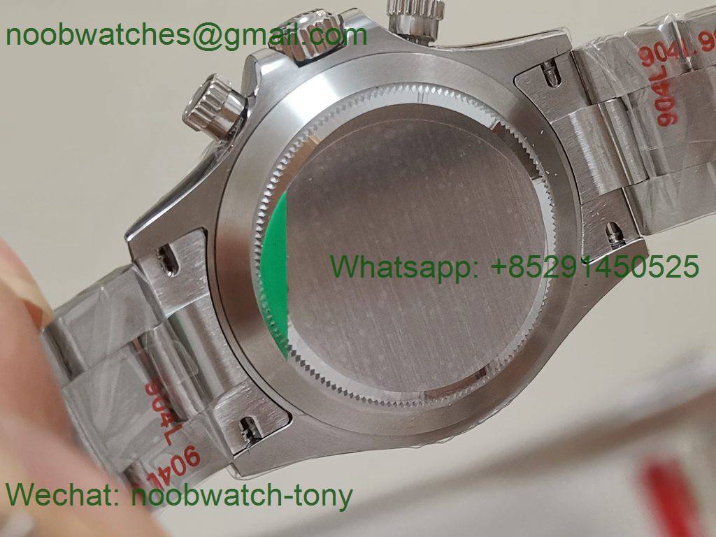 Replica Rolex Daytona 116520 White Dial A7750 Noob Fake