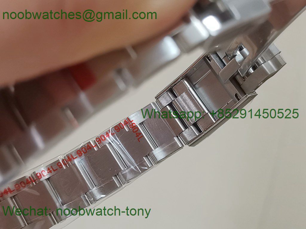 Replica Rolex Daytona 116509 Silver Dial on SS Bracelet A7750 NOOB Fake