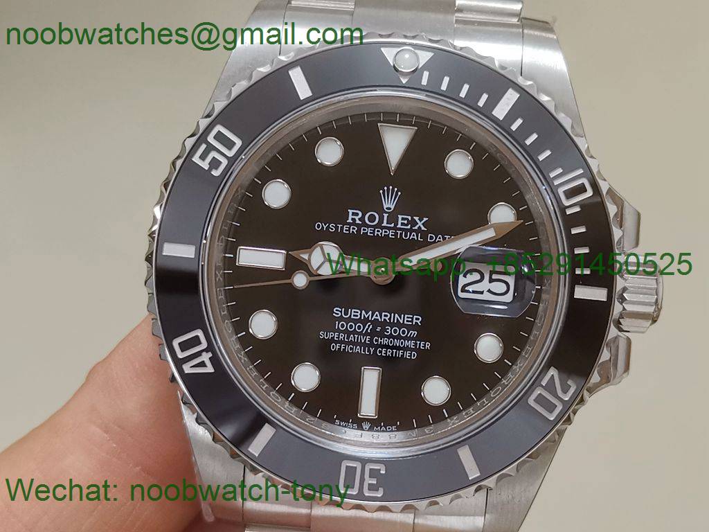 Replica Rolex Submariner 126610LV 904L Steel 41mm Black Dial JVS 1:1 Best 3235