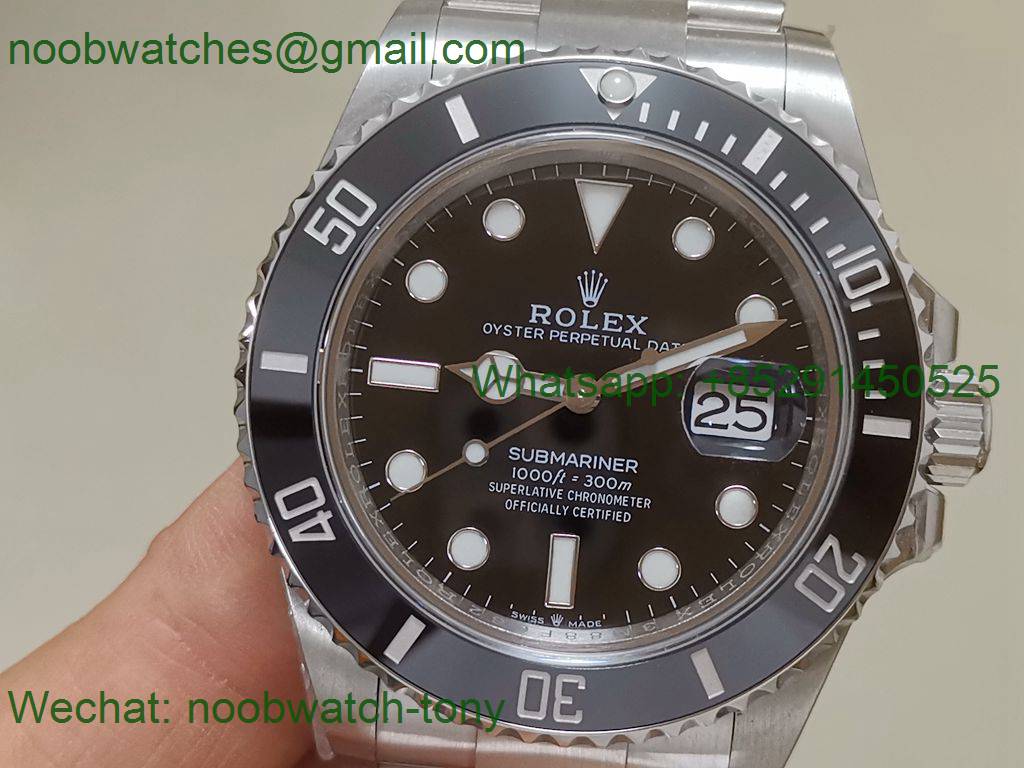 Replica Rolex Submariner 126610LV 904L Steel 41mm Black Dial JVS 1:1 Best 3235