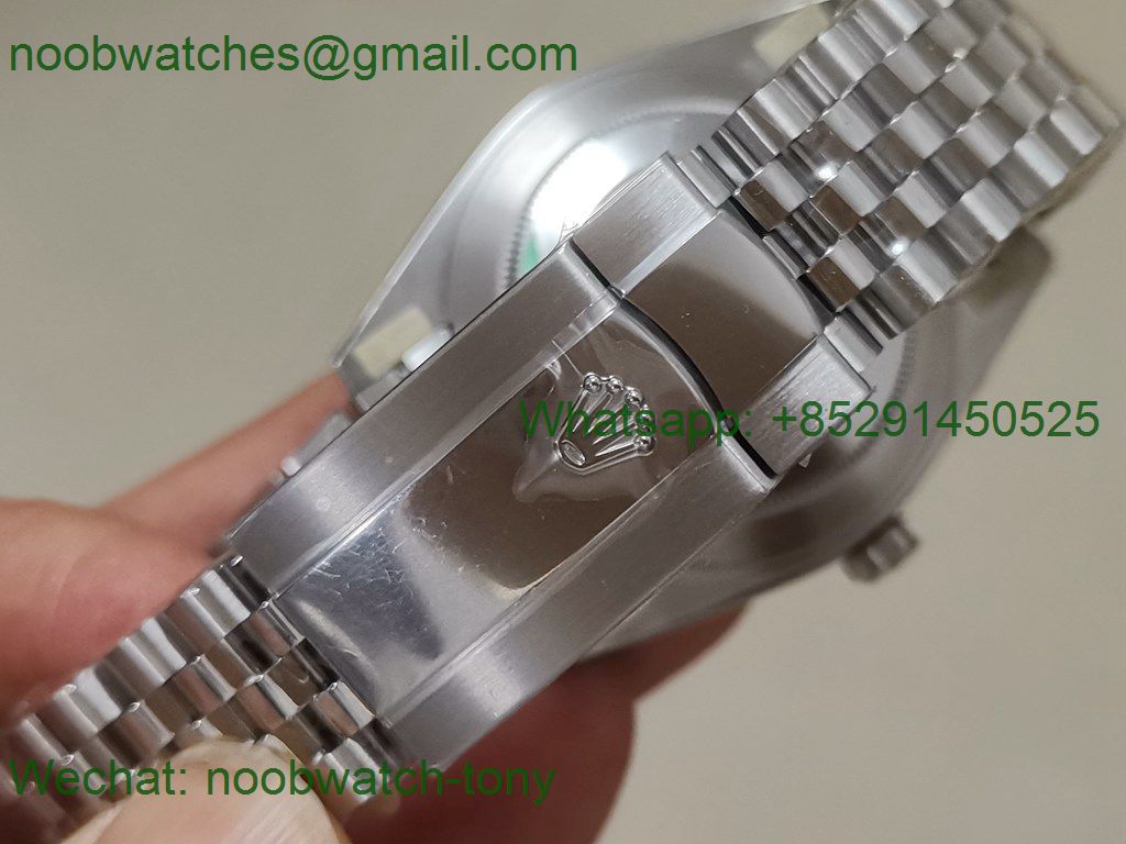 Replica Rolex Datejust 41mm 904L Clean 1:1 Best Silver Dial on Julibee VR3235