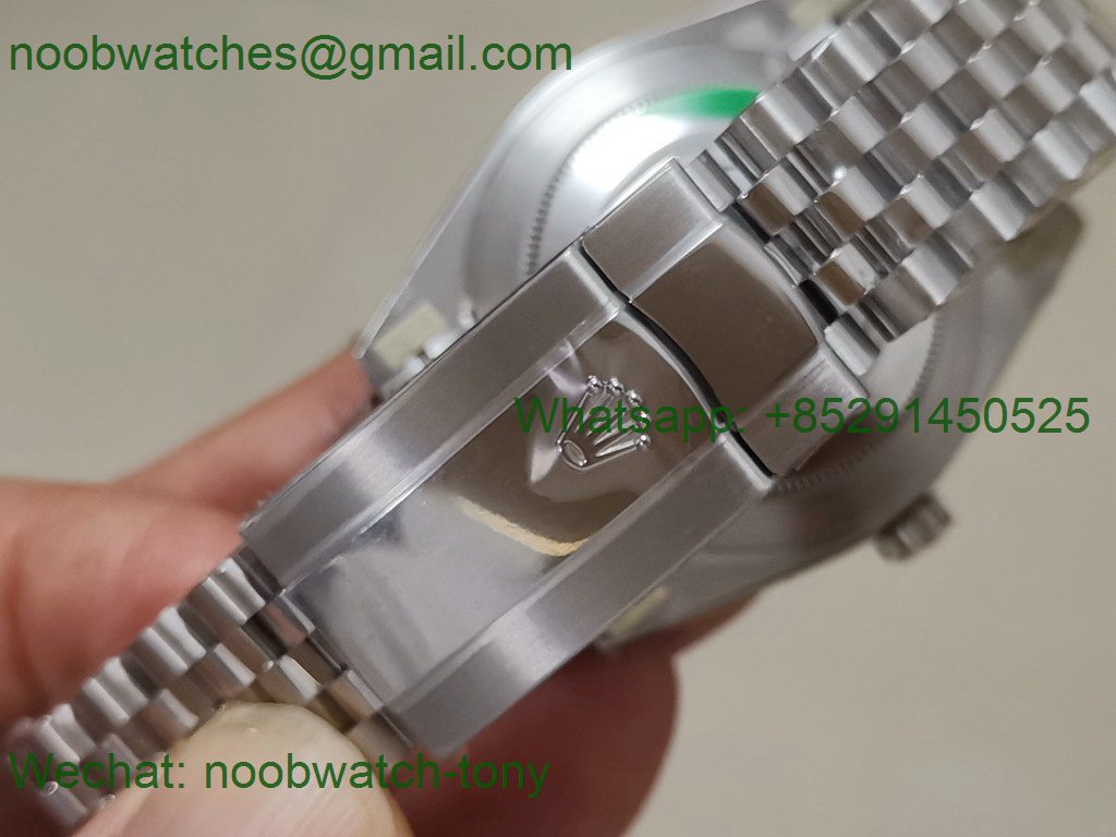 Replica Rolex Datejust 41mm 904L Clean 1:1 Best White Dial on Julibee VR3235