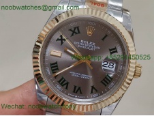 Replica Rolex Datejust 41mm 2tone Yellow Gold/Steel 904L Wimbledon 126334 GMF 1:1 Best 3235