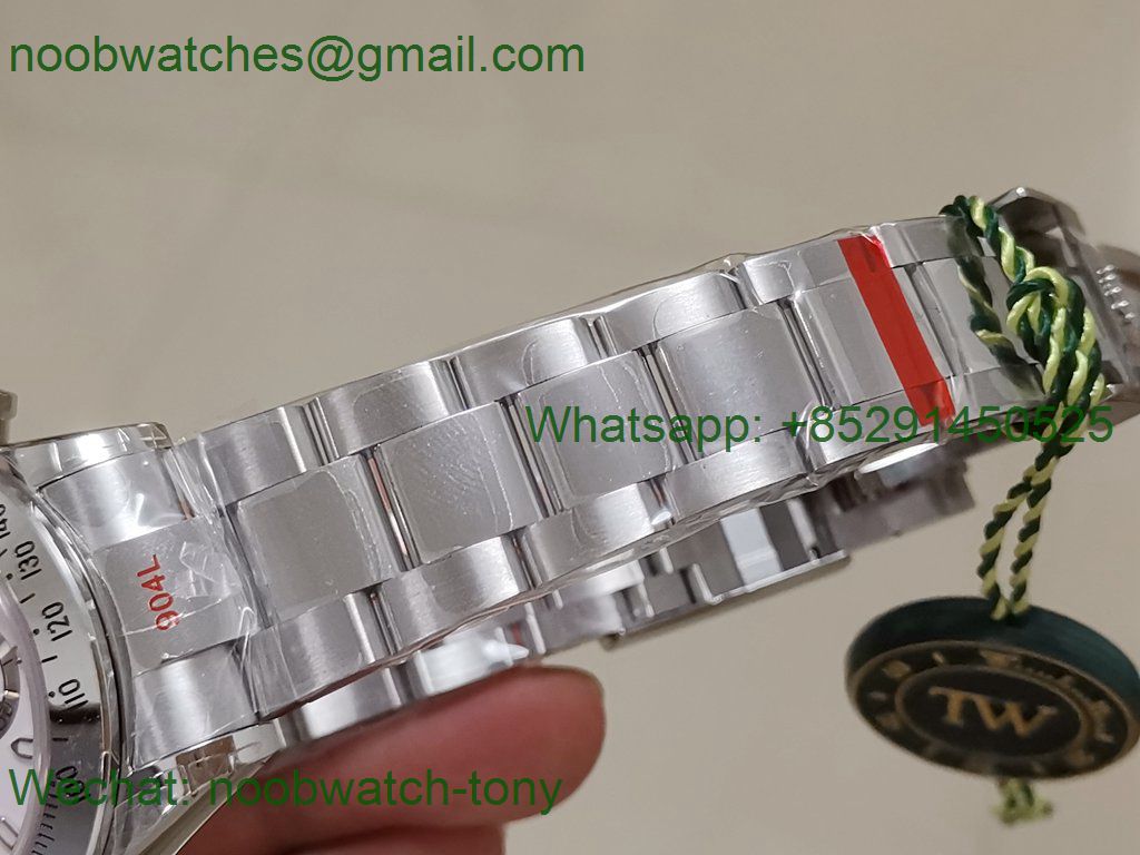 Replica Rolex Daytona 116520 White Dial A7750 TWF