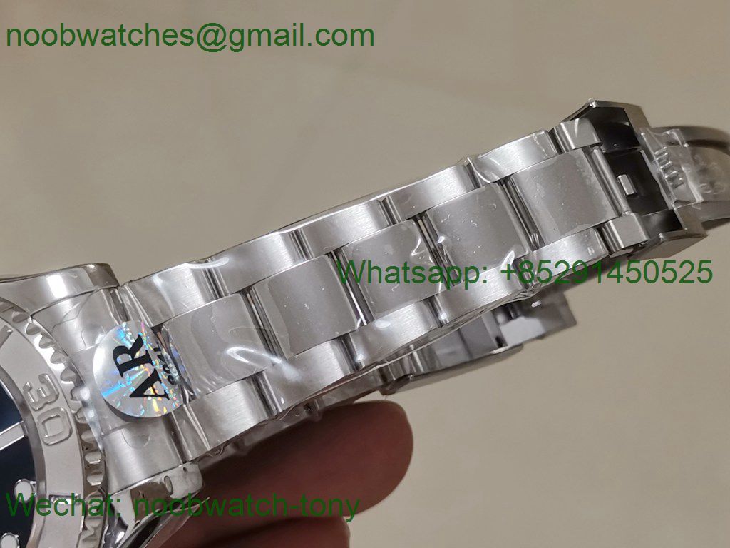 Replica Rolex Yacht-Master 116622 ARF 1:1 Best 904L Steel Blue Dial on SS Bracelet A2824