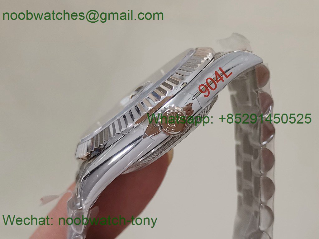 Replica Rolex DayDate 40mm 904L Meteorite Dial GMF 1:1 Best 3255