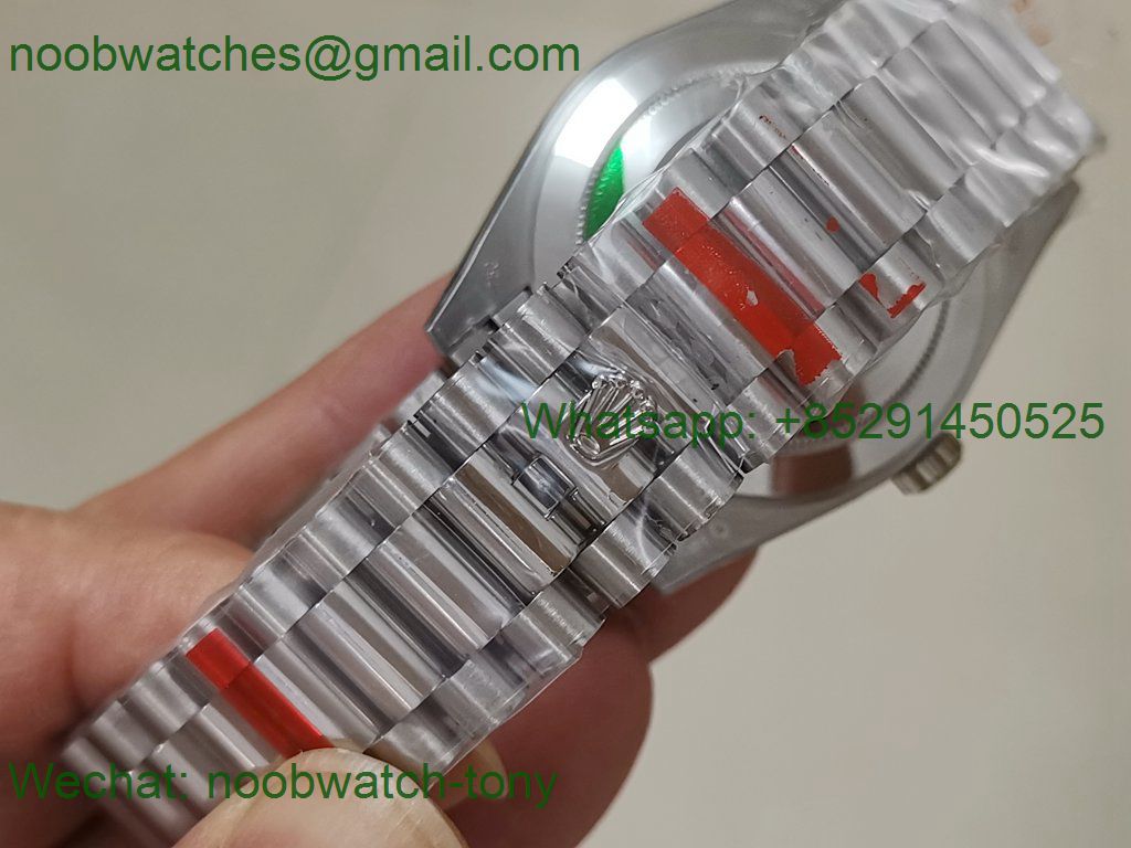 Replica Rolex DayDate 40mm 904L Meteorite Dial GMF 1:1 Best 2836