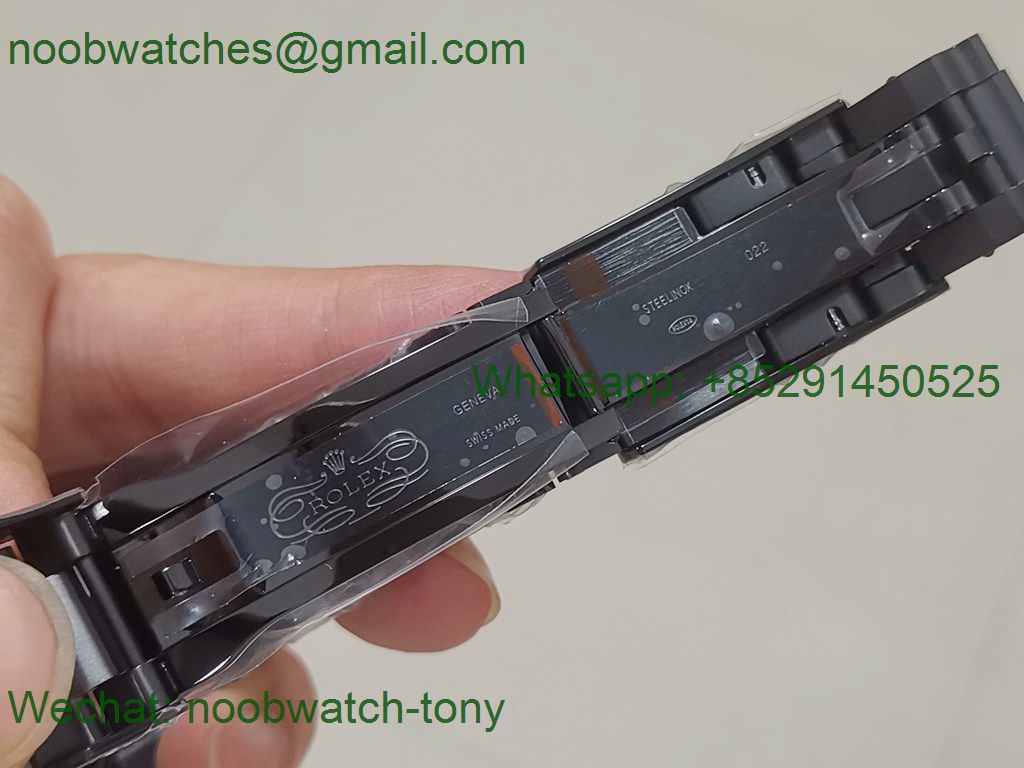 Replica Rolex DeepSea BLAKEN SeaDweller 116660 DLC Black Green Maker A2836