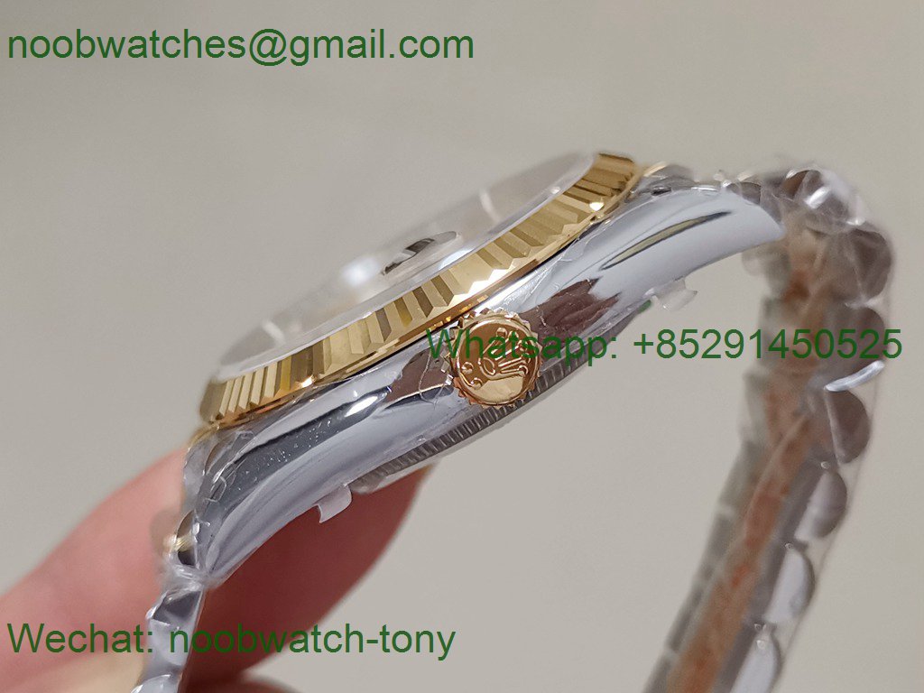 Replica Rolex Datejust 36mm Two Tone Gold Steel 2021 New Dial EWF