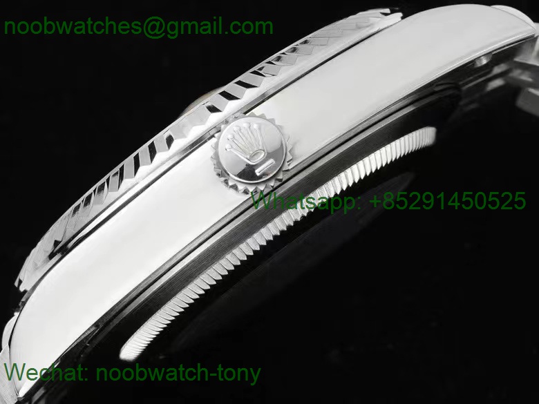 Replica Rolex Datejust 36mm DIW Factory Tiffany Blue Arabic Markers A3235 Julibee Bracelet