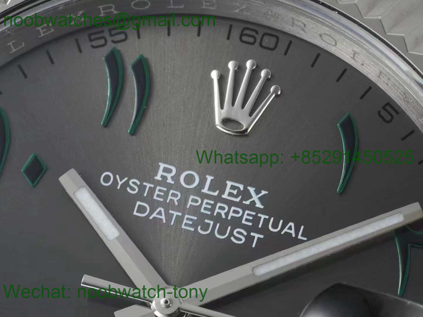 Replica Rolex Datejust 41mm DIW Factory Wimbledon A3235 Julibee Bracelet
