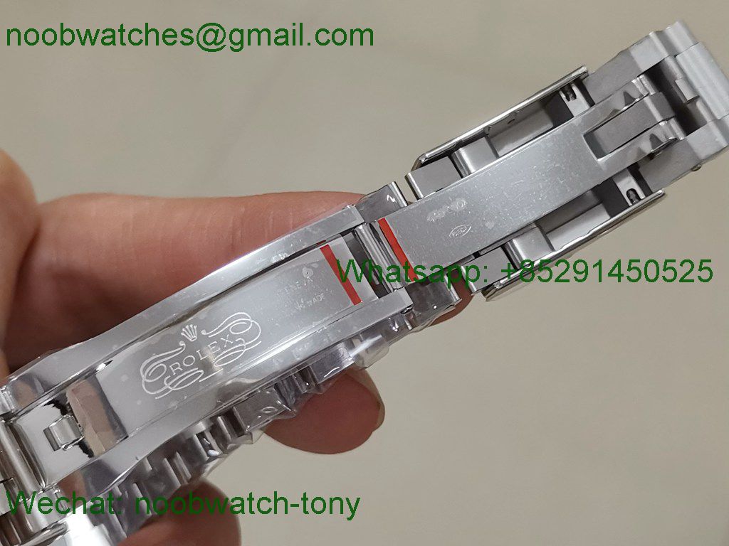 Replica Rolex GMT II 126710 BLNR BATMAN 904L Clean Factory 1:1 Best on Jubilee Bracelet SA3285 CHS