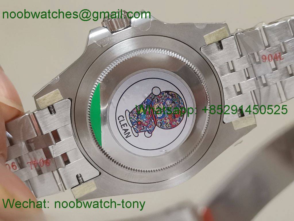 Replica Rolex GMT II 126710 BLNR BATMAN 904L Clean Factory 1:1 Best on Jubilee Bracelet SA3285 CHS