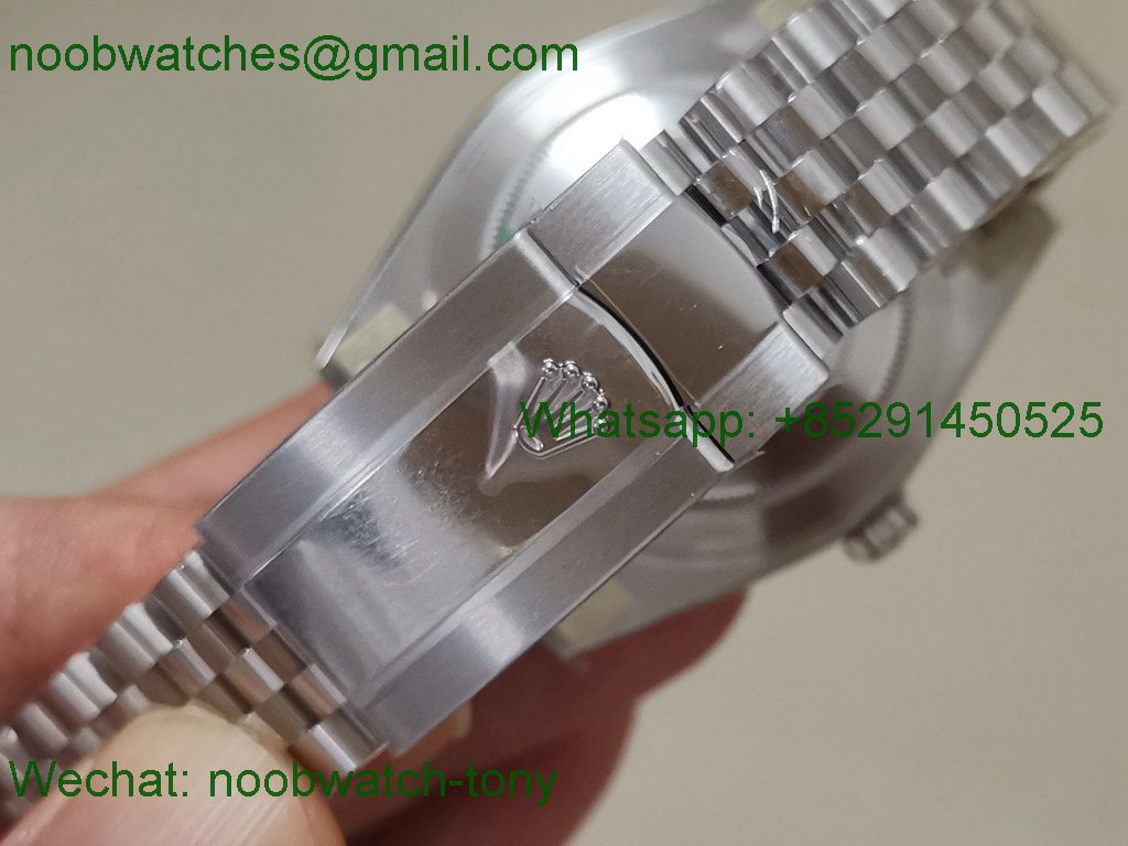 Replica Rolex Datejust 41mm 904L Clean 1:1 Best Black Dial on Julibee VR3235