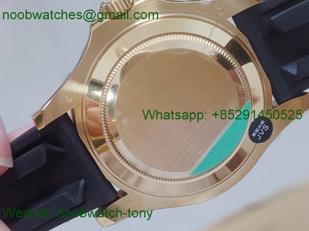 Replica Rolex Yacht-Master 42mm 226658 Yellow Gold JVSF 1:1 Best on Rubber VR3235
