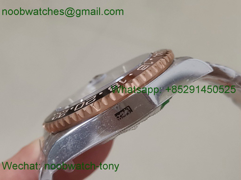 Replica Rolex GMT-Master II 126711 2tone Rose Gold/Steel CHNR GMF V5 1:1 Best 3285 CHS
