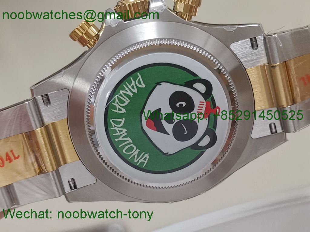 Replica Rolex Daytona 116503 Two Tone 904L Steel GOLD BTF 1:1 Best GOLD Dial SA4130