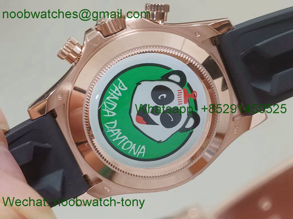 Replica Rolex Daytona Rose Gold 116515 BTF 1:1 Best Brown Dial Oysterflex SA4130 V2