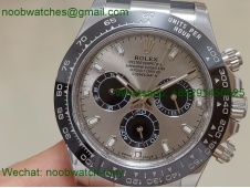 Replica Rolex Daytona 116519 BTF 1:1 Best Gray Dial on Oysterflex Rubber Strap SA4130