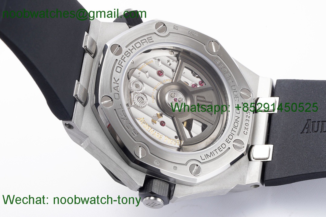 Replica Audemars Piguet AP Royal Oak Offshore Diver 15720 Black Dial ZF 1:1 Best A4308