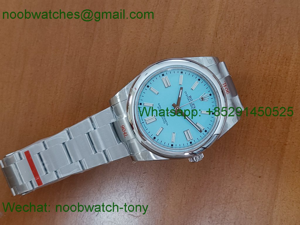 Replica Rolex Oyster Perpetual 36mm 126000 Tiffany Blue 904L JDF SA3230