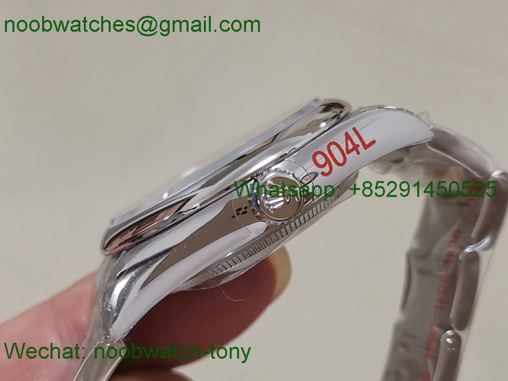 Replica Rolex Oyster Perpetual 36mm 126000 Silver 904L JDF SA3230