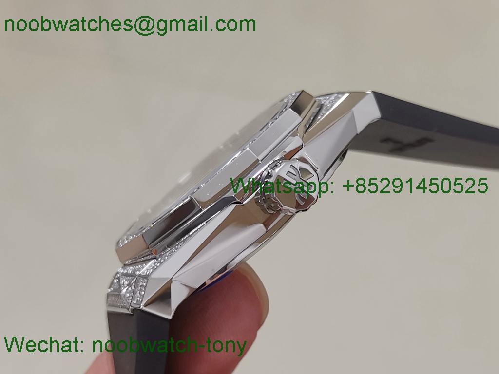 Replica HUBLOT Classic Fusion Orlinski 40mm Diamond Ice out Black APSF A2892