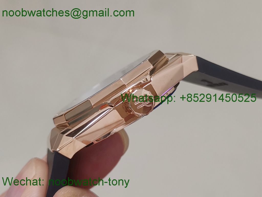 Replica HUBLOT Classic Fusion Orlinski 40mm Rose GOLD Black APSF A2892