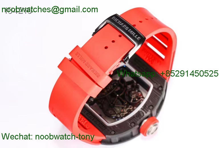 Replica Richard Mille RM055 Bubba Watson Red Rubber NTPT BBR RMUL2