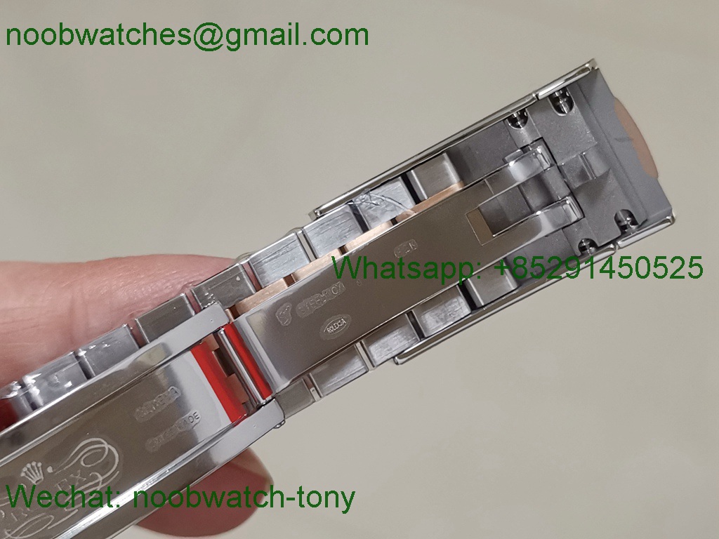 Replica Rolex Datejust 126233 36mm SS Rose Gold Gray Dial VSF 1:1 Best VS3235